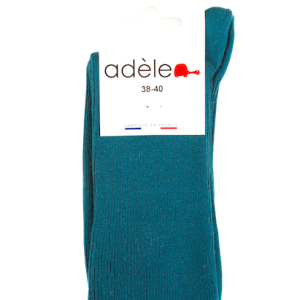 Chaussettes courtes non comprimantes  bio Bleu canard – Retour en Mars