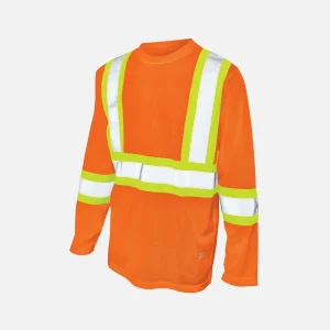 T-shirt à manches longues hi-vis Micro Mesh