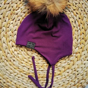 Tuque mauve bambou