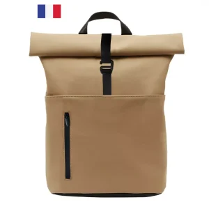 Sac à dos ordinateur recyclé Made in France personnalisable