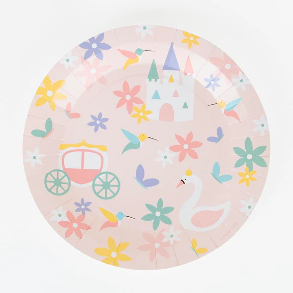 Assiettes en carton MY LITTLE DAY Princesse – Lot de 8 – Image 2