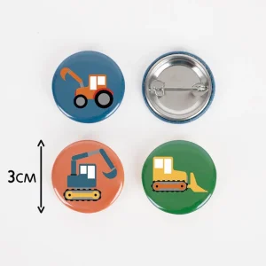 Badges Chantier MY LITTLE DAY – Lot de 5