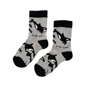 Chaussettes en bambou enfant BARE KIND orques
