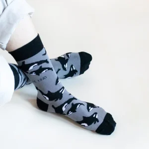 Chaussettes en bambou adulte BARE KIND orques