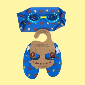 Chaussons d’eau enfant & Lunettes de piscine assorties PALM BEACHIES Crab