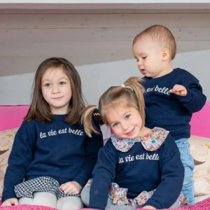 Sweat enfant LIMKY La vie est belle (3 ans)