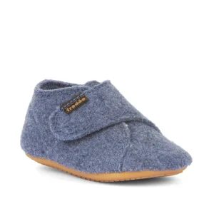 Pantoufles en laine FRODDO Prewalkers Wooly Denim