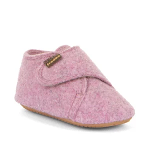 Pantoufles en laine FRODDO Prewalkers Wooly Pink